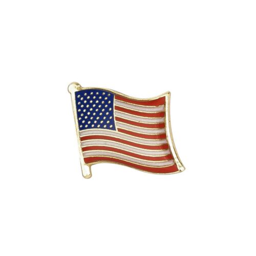 American Flag Lapel Pin – USA Badge Brooch Pin