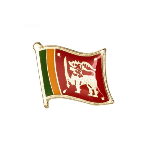 Sri Lanka Flag Lapel Pin – Badge Brooch Pin