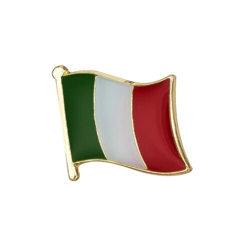 Italian Flag Lapel Pin – Italy Badge Brooch Pin