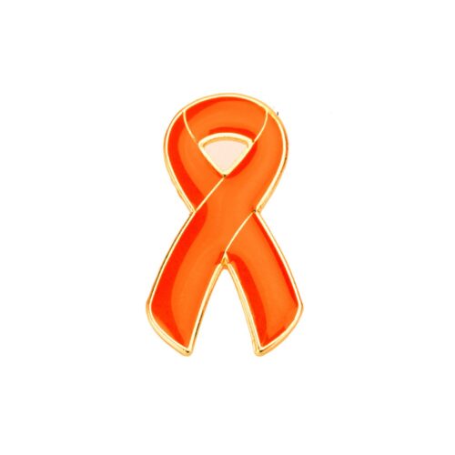 Orange Awareness Ribbon Lapel Pin – Community & Advocacy Support