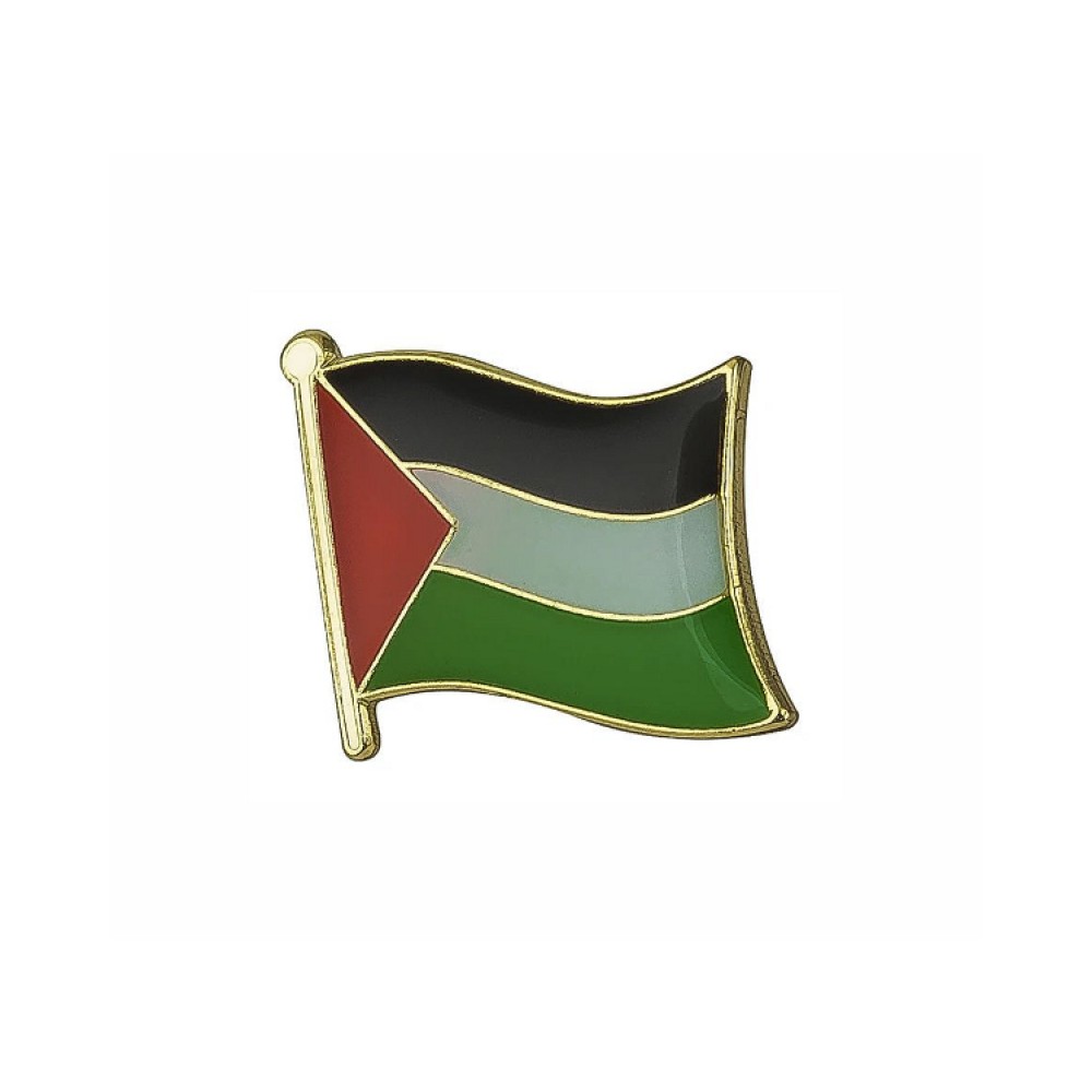Palestine Flag Lapel Pin – Badge Brooch Pin