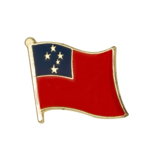 Samoa Flag Lapel Pin – Badge Brooch Pin