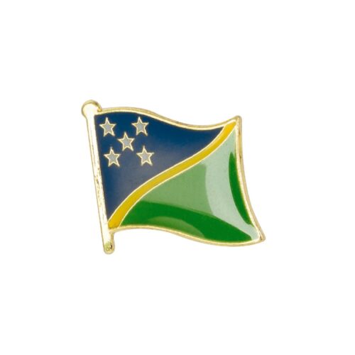 Solomon Islands Flag Lapel Pin – Badge Brooch Pin