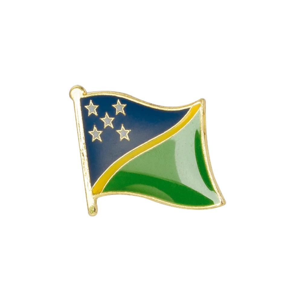 Solomon Islands Flag Lapel Pin – Badge Brooch Pin