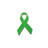 Lime Green Awareness Ribbon Lapel Pin – Mental Health & Wellbeing Ribbon