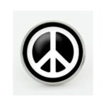 Peace Symbol Hippie Peace Sign Lapel Pin Proudly. Pride Badge Lapel Hat Tie Pin Brooch